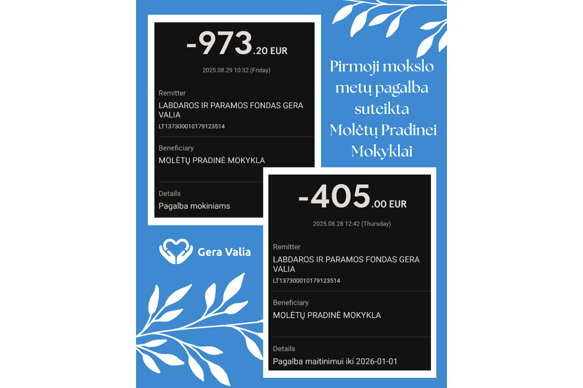 Prasideda pagalbos mokiniams sezonas! 🎒