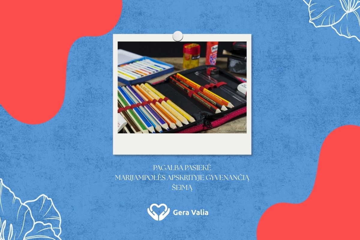 Pagalba pasiekė daugiavaikę šeimą iš Marijampolės apskrities✨